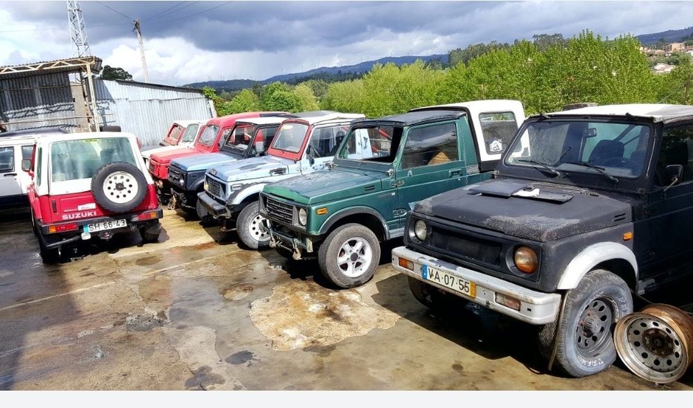 Suzuki samurai 1.0 1.3 1.9td e d peças a bom preço
