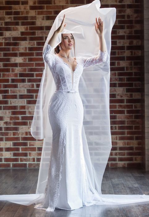 Wyprzedaż! Wyjątkowa suknia ślubna koronkowa