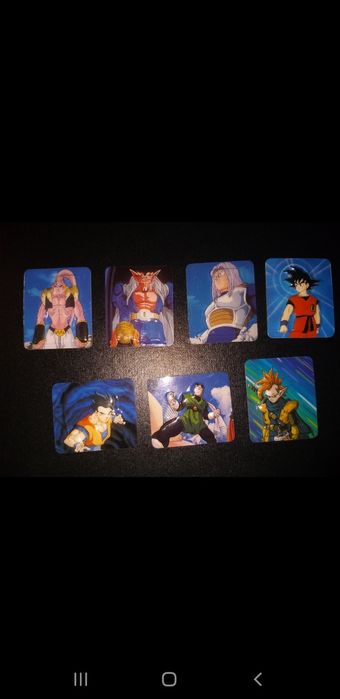 Tazos e Dragon Ball