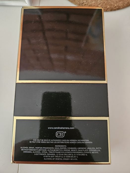 Carolina Herrera Bad Boy Elixir 100 ml – użyte raz, jak nowe.