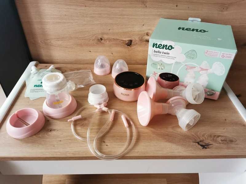 NENO Bella Twin – podwójny bezprzewodowy laktator elektroniczny