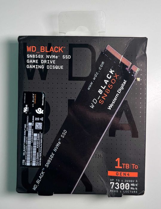 SSD WD SN850X 1TB Western Digital 100% здоров’я