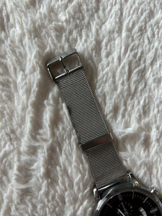 Relógio Prateado de Homem