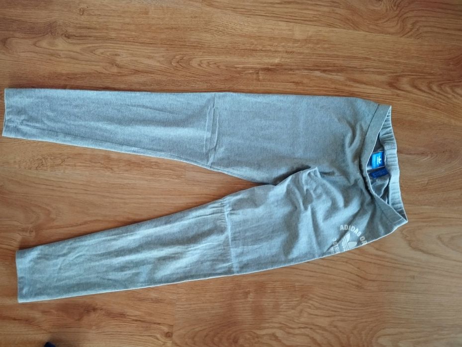 Szare sportowe leginsy damskie xs adidas