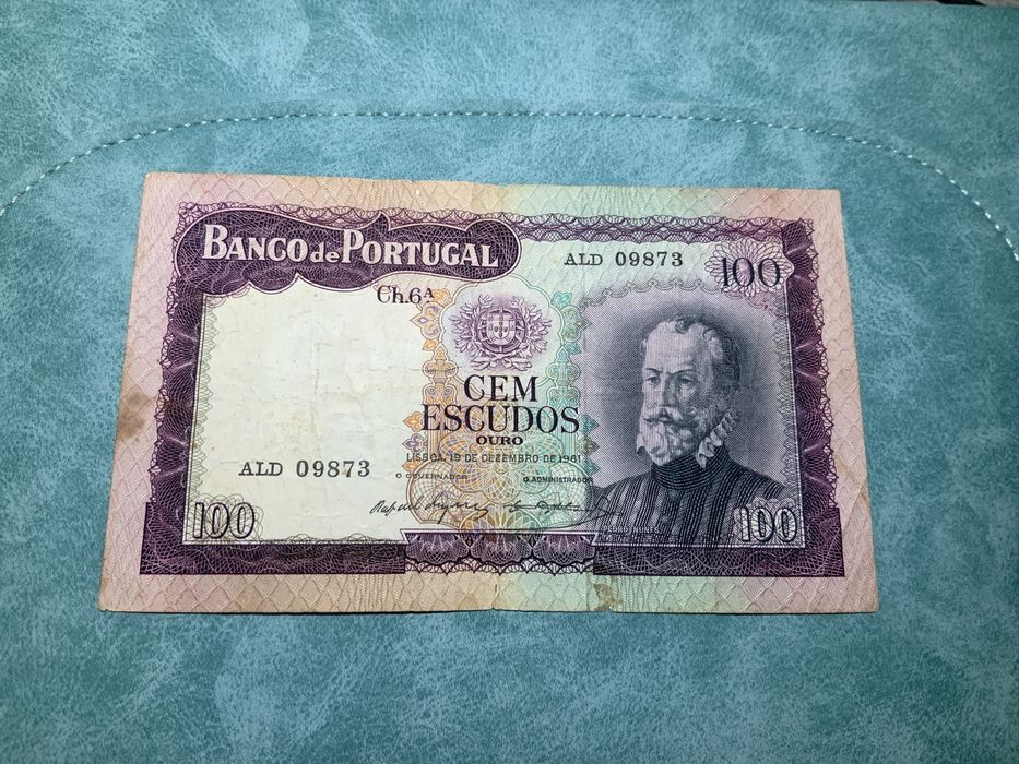 Nota 100 Escudos 19/12/1961