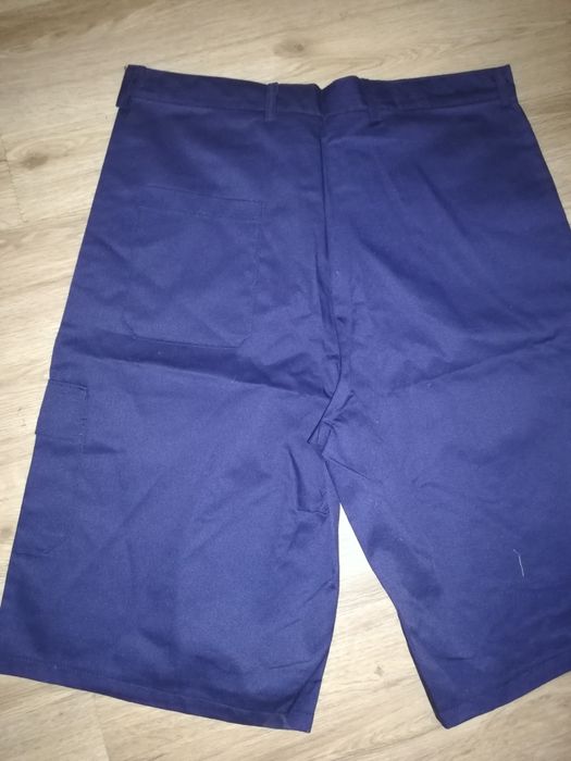 Calção multibolsos azul tamanho XL