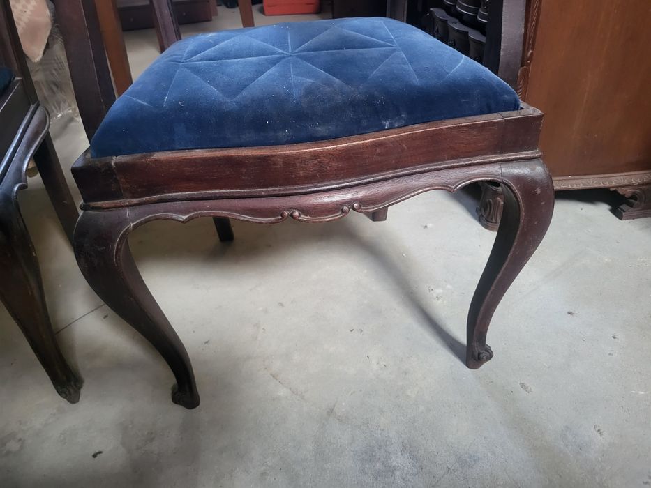 Cadeirao e cadeira Quenn Anne