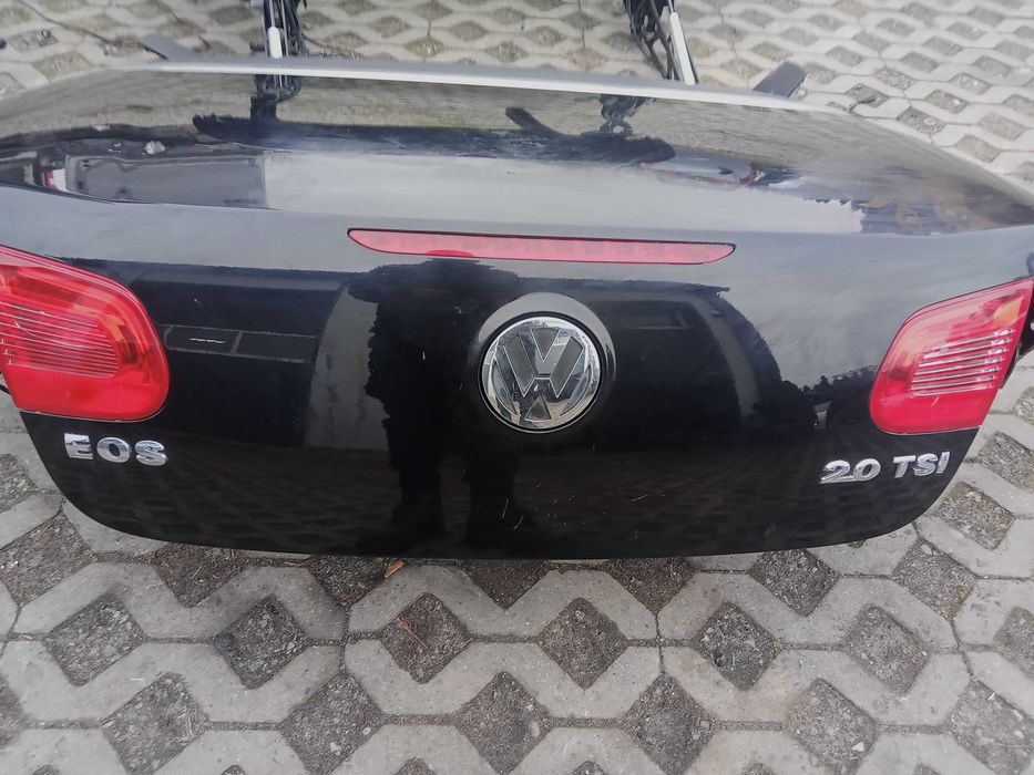 Dach kompletny mechanizm klapa tylna VW EOS czarny LC9X