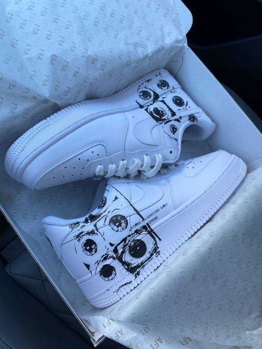 Кросівки Nike Air Force 1 Low х Comme des Garçons Supreme 36-45