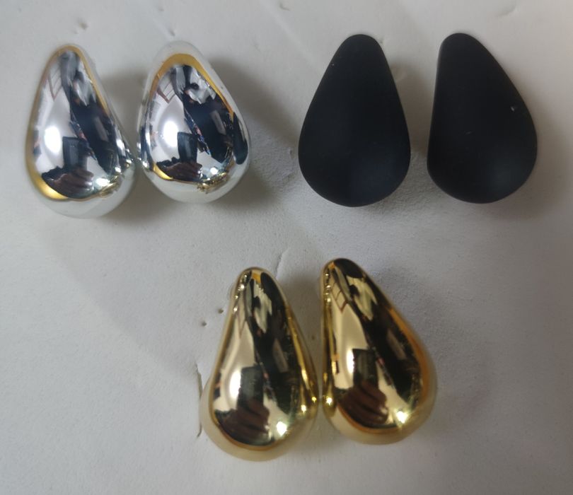 Colar + pulseira + brinde de brincos em aço inoxidável