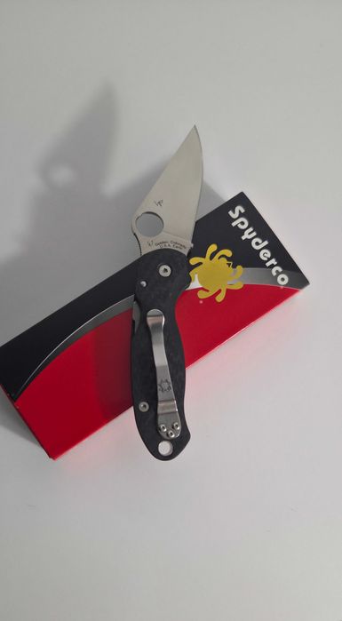 Складаний ніж Spyderco Para 3 S110V (Кастом, Карбон)