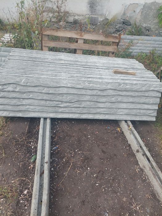 Еврозабор бетоний,секційний паркан,забор бетоний,паркан,європаркан