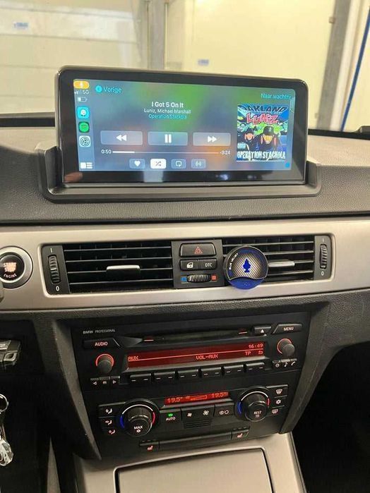BMW E90 E91 E92 E93 – Radio Android 15 10,25” CarPlay Android Auto 4GB/64GB GPS Nawigacja Stacja Multimedialna WiFi Bluetooth DSP 4G LTE PL