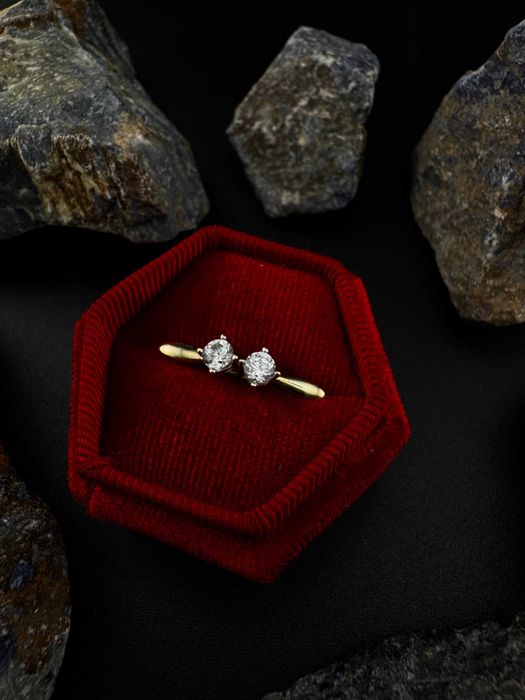 Złote Kolczyki Delikatne | JAK NOWE | 585 | 1.31G (S)