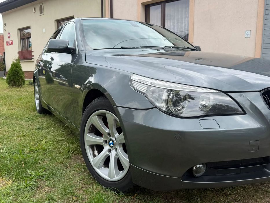 BMW Seria 5 BMW 523i E60 2.5 177 KM | LPG | 187 tys. km | 6 Biegów | Xenon | Navi