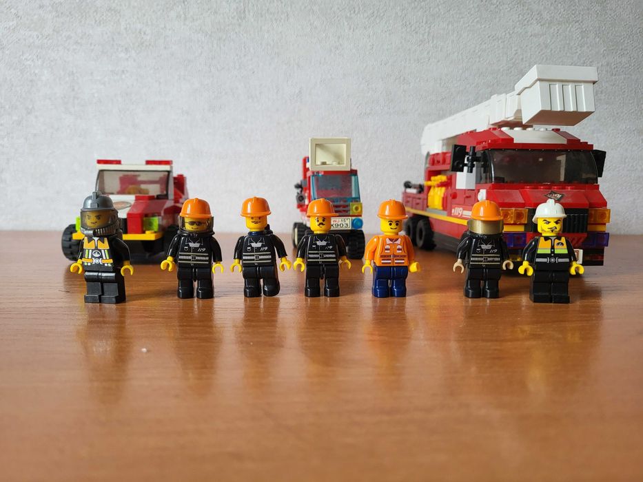 Lego, brick enlighten пожежники (китайське)
