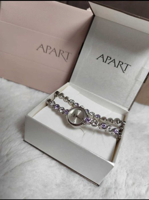 Nowy komplet Apart Limić – zegarek + bransoletka z kryształami