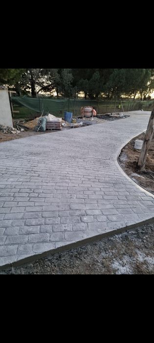 Pavimentos em betão