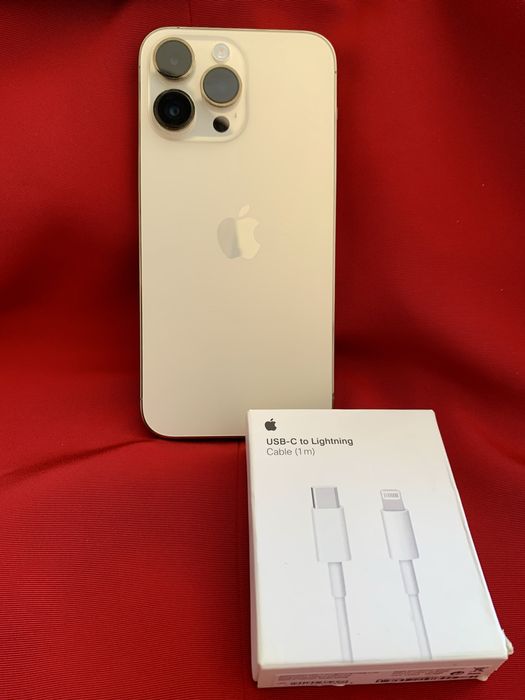 Iphone 14 Pro Max Dourado Novo!