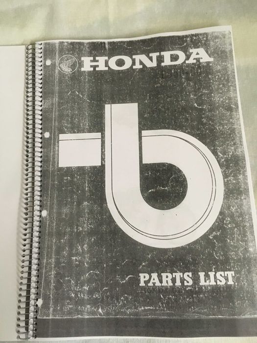 Honda CD50 - CD65 Parts List
