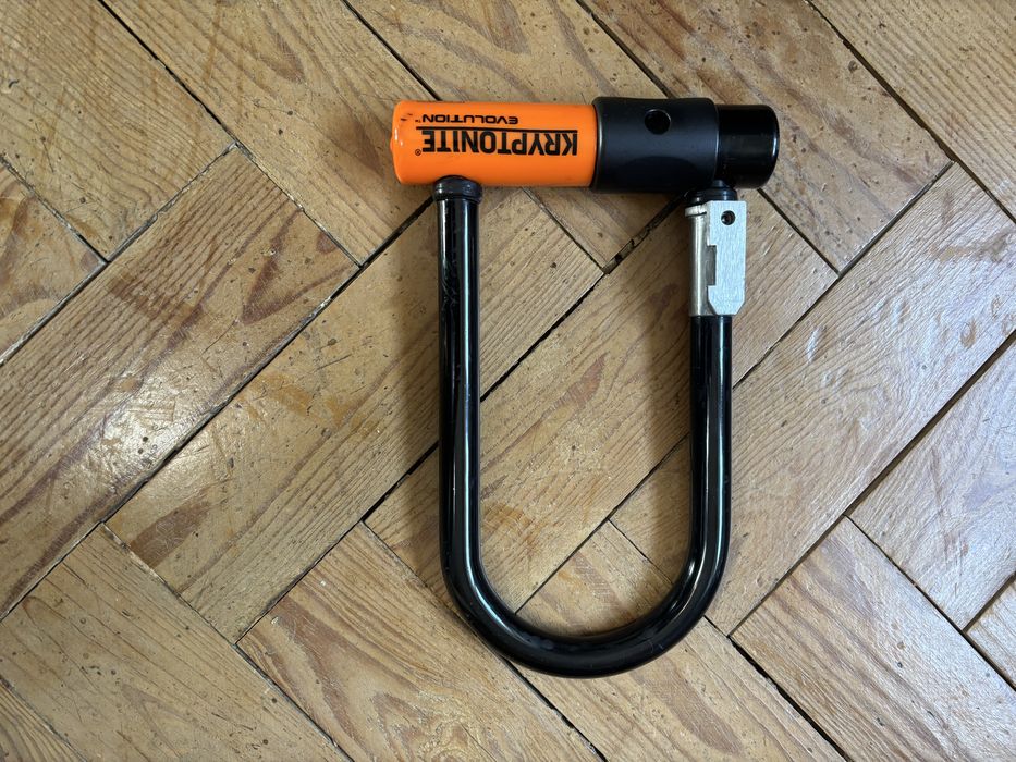 Cadeado Kryptonite Evolution Mini 7 + Cabo Flex (Sold Secure Gold)