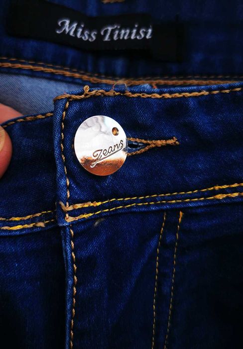 Jeansy damskie duży rozmiar