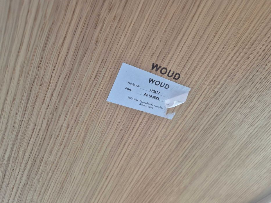 Stolik kawowy Arc  WOUD Ø66 dąb olejowany