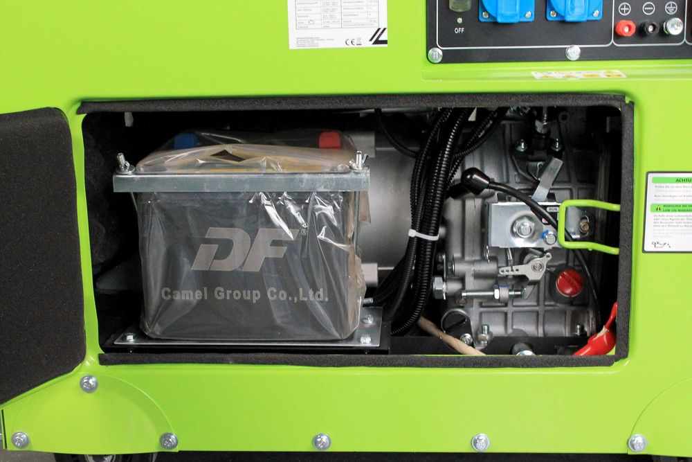 Generator Agregat Prądu AVR Diesel 6,25kVA 230/400V prądotwórczy 3faz