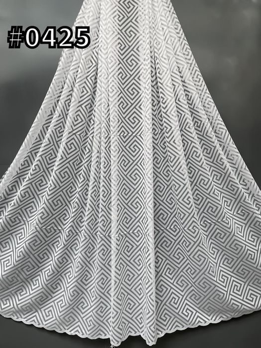 Дешева Тюль жакард  якісною вишивкою турецька гардины штори