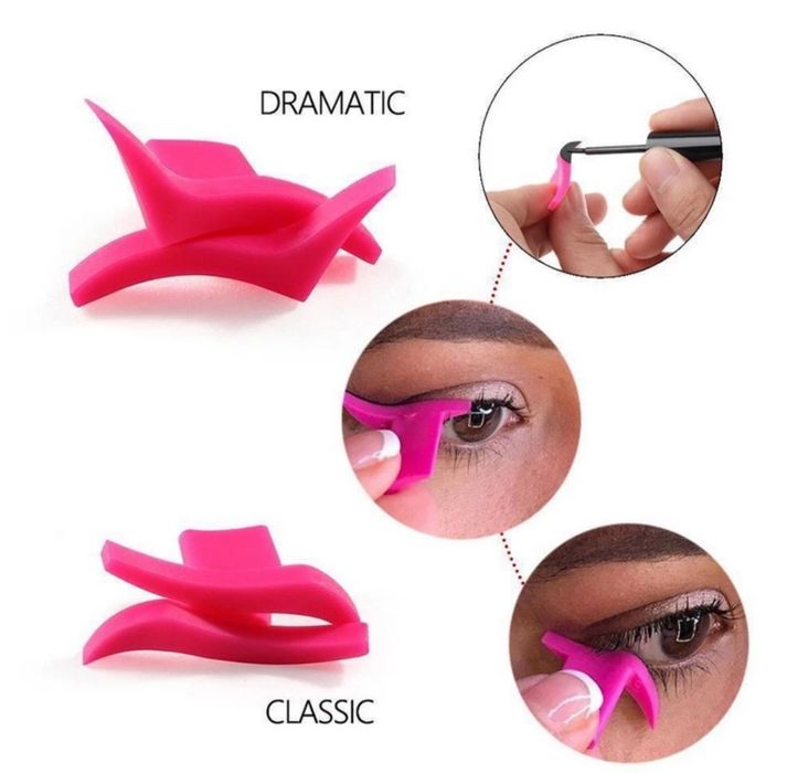 EYELINER STEMPEL Kocie oko szablon/ pieczatka do kresek