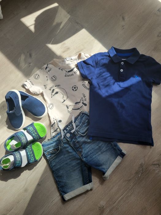 Футболки,поло,шорты,майка,босоніжки Hm,next,zara р2-4