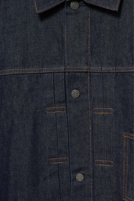 Джинсова куртка-тракер з кишенею pullandbear