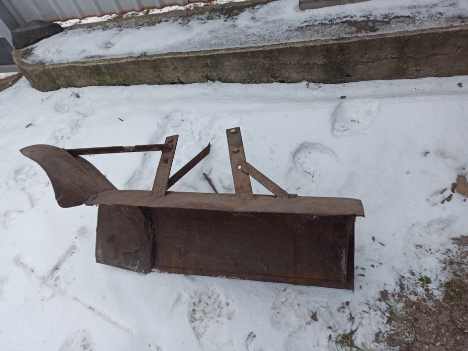 Снігоочищувач снігочисна лопата для мотоблока