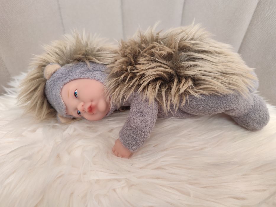 Колекційна лялька  спляча фея зайчик їжачок Anne Geddes