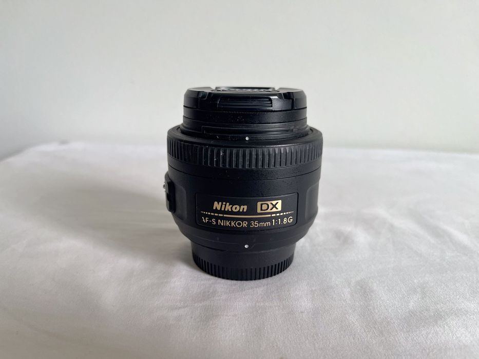 Lente NIKON 35mm f1.8 em EXCELENTE estado