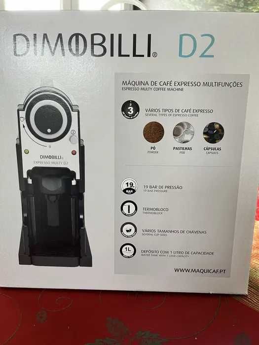 Máquina de Café Pó, Cápsulas e Pastilhas Nova em Folha