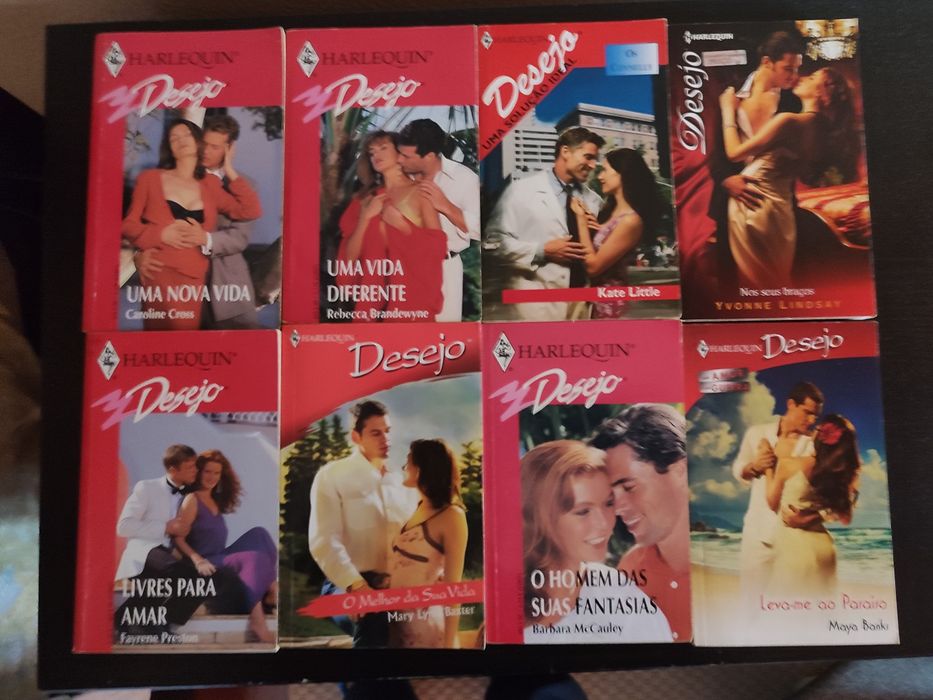 Livros Harlequin - Desejo