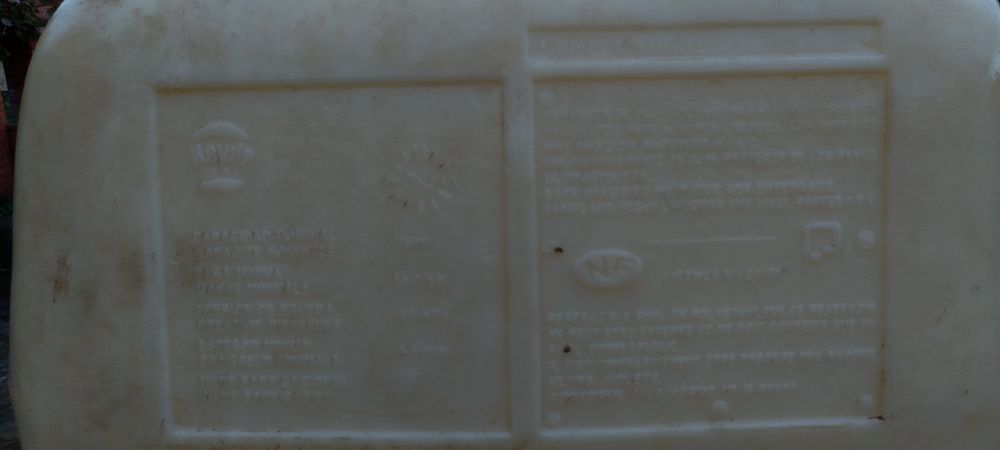Depósito gasóleo 1500L