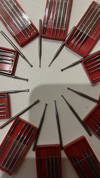 Фрези бори зуботехнічні