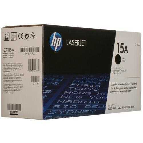 Картридж 15А черный HP (C7115A)