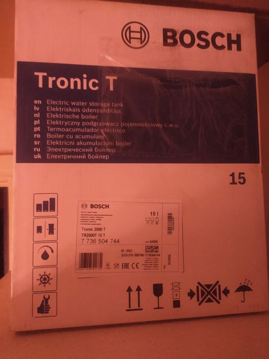 Бойлер BOSCH Tronic 2000 t