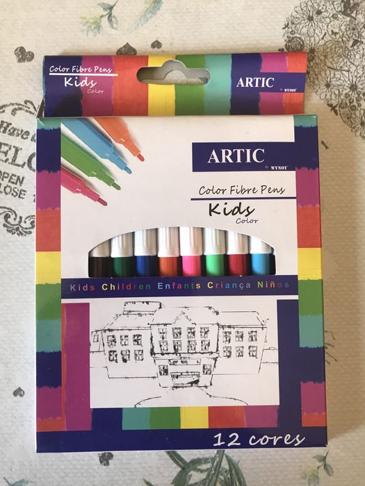 Canetas de feltro kids