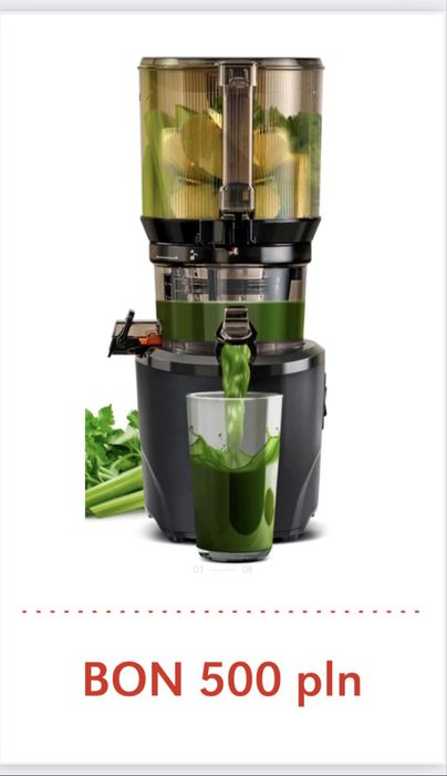 Soki DajGo z wyciskarki KUVINGS AUTO 10S