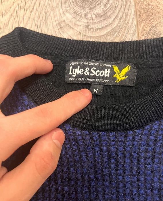 Lyle&Scott лонгслив, sk8, casual