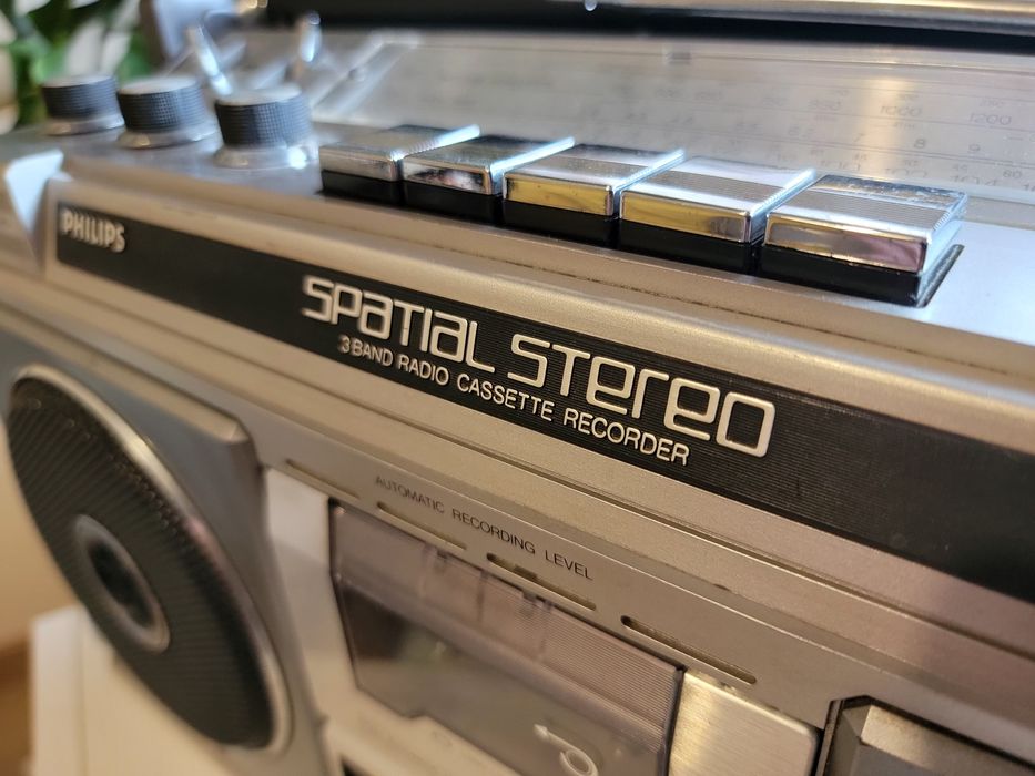 Rádio Boom Box Philips Spatial Stereo