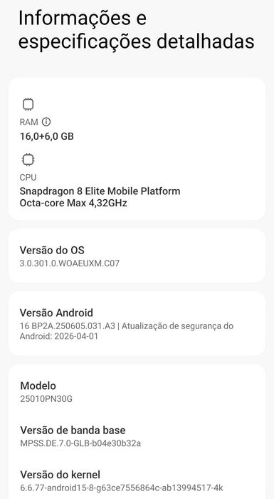 Xiaomi 15 Ultra 16GB/512GB