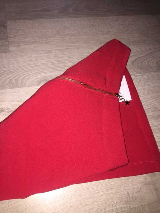 spódniczka mini czerwona