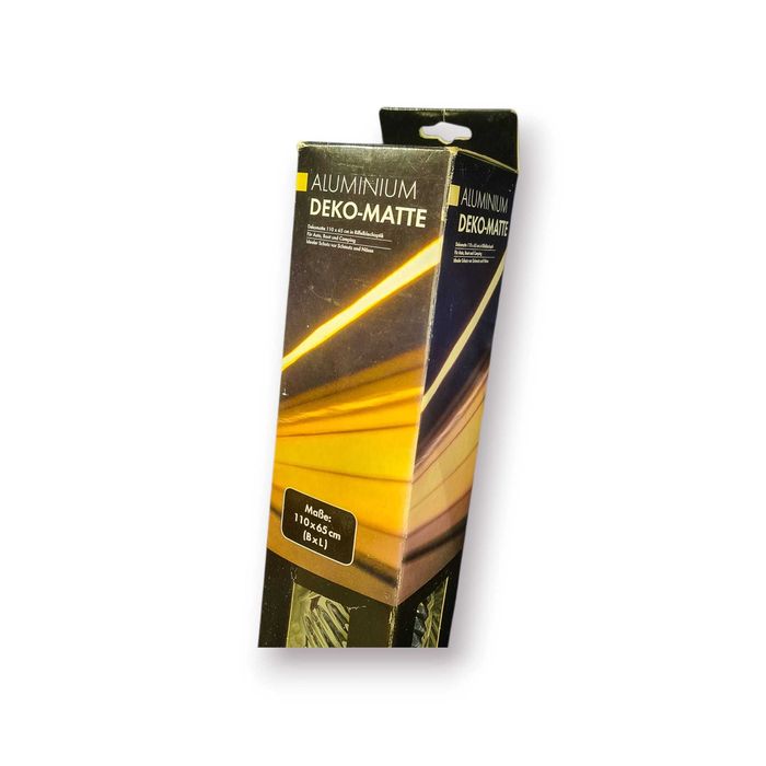 Revestimento Decorativo Alumínio –Deko-Matte 110×65 cm (Novo na Caixa)