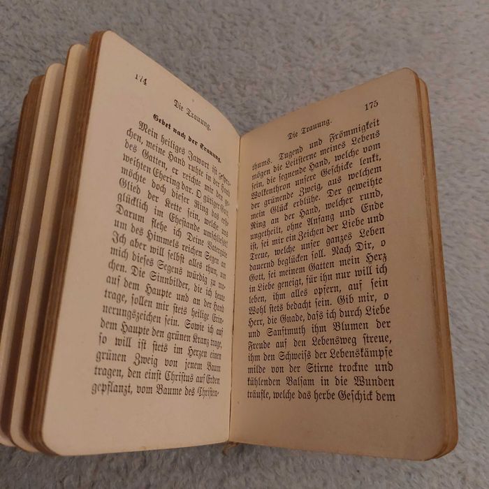 zabytkowa książeczka do modlenia, modlitewnik z 1901 antyk