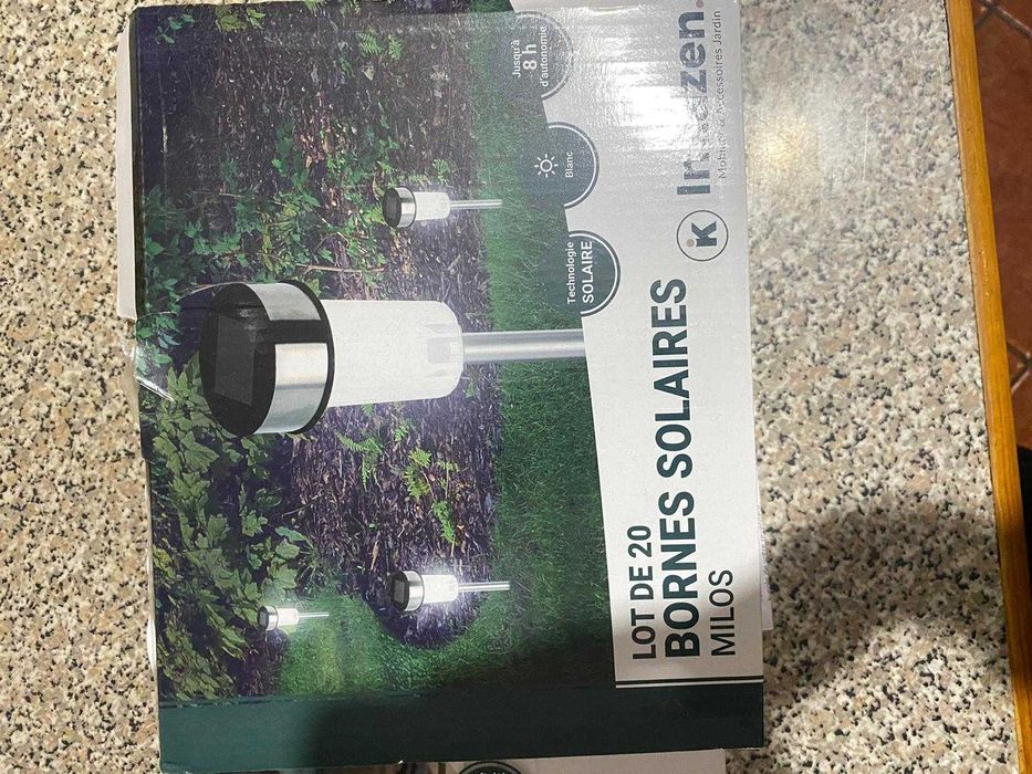 20 grinaldas solares de jardim